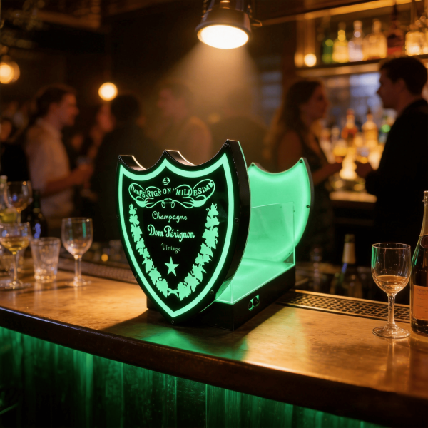 Shield LED Champagne Ice Bucket
