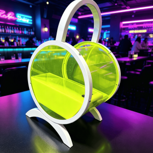 Padlock LED Wine Stand