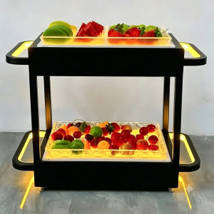 2-Tier LED Fruit Rack