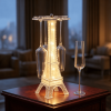 LED Eiffel Tower Champagne Flute Holder