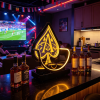 Spade A 3-Bottle LED Wine Stand